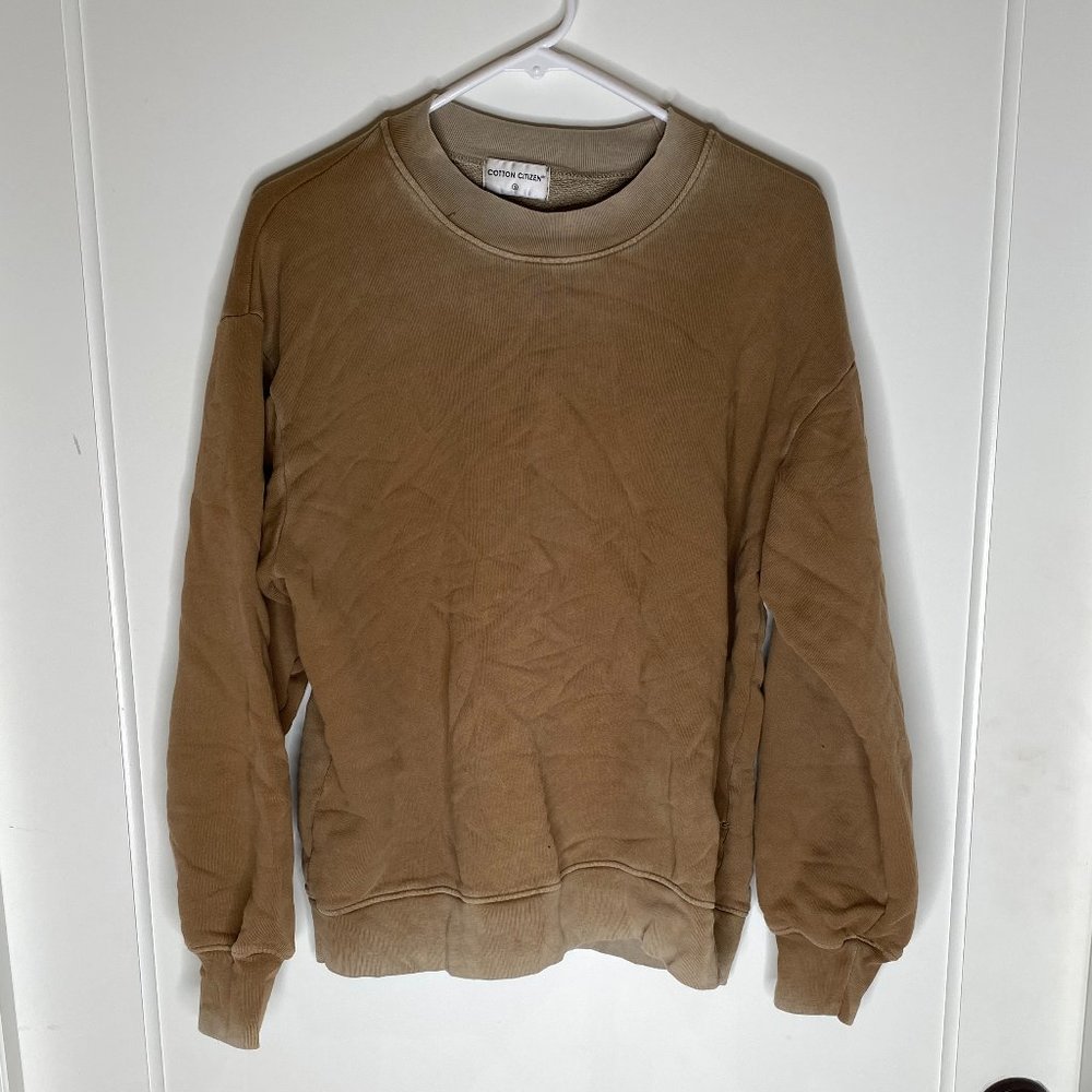 Cotton Citizen Long Sleeve Crew Neck Sweatshirt -S